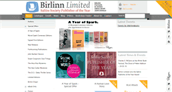 Desktop Screenshot of birlinn.co.uk